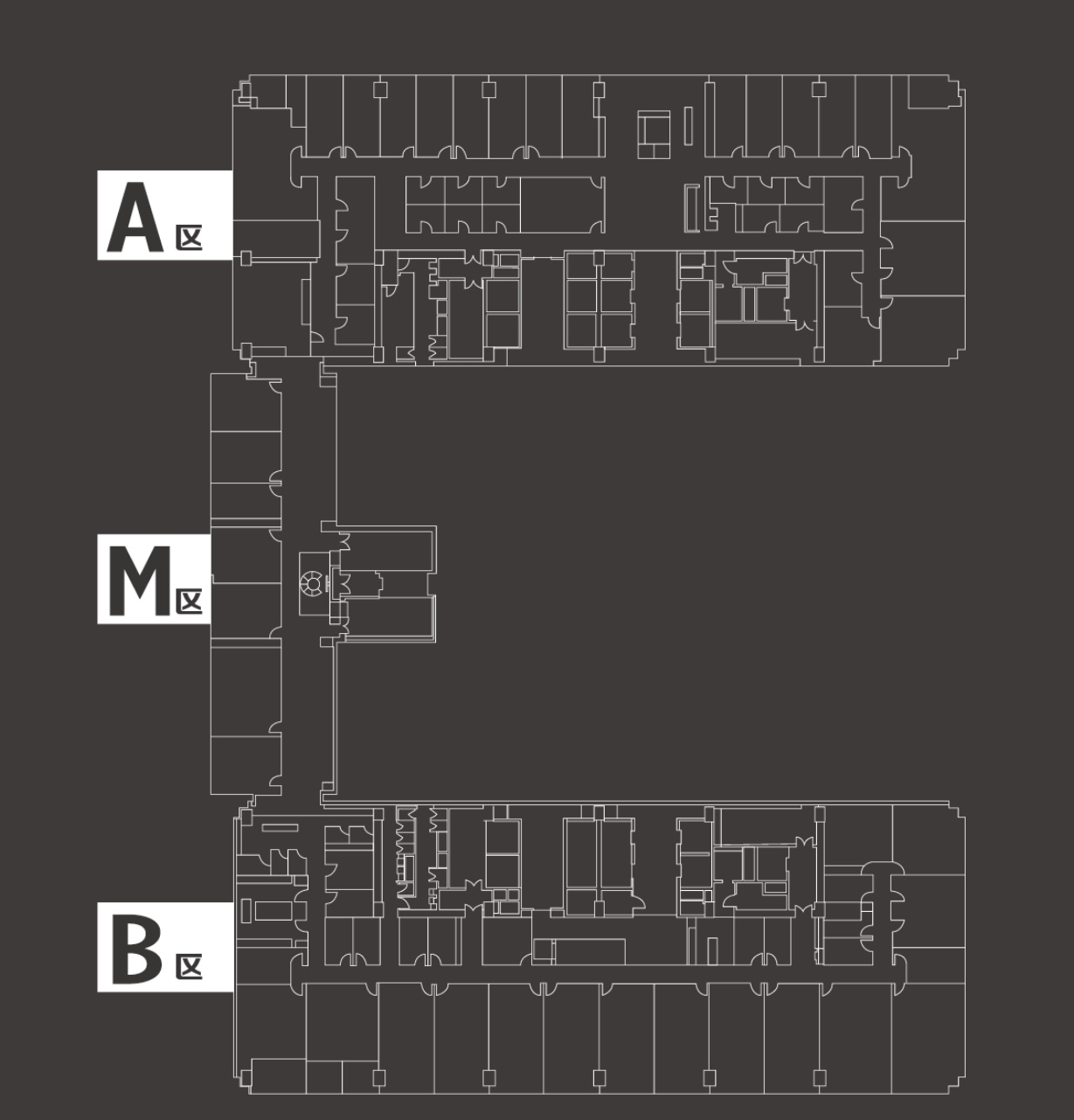 L SPACE联合办公房型图